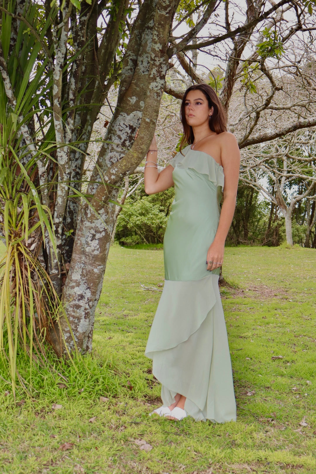 Green garden maxi