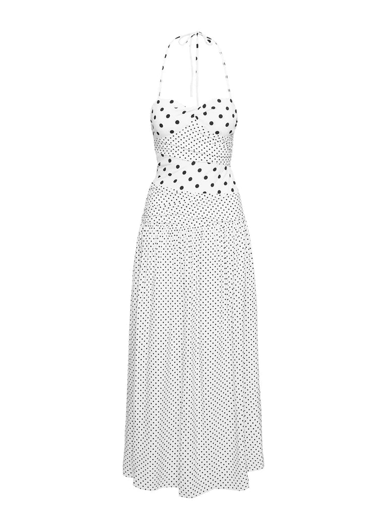 The Marguerite Halter maxi
