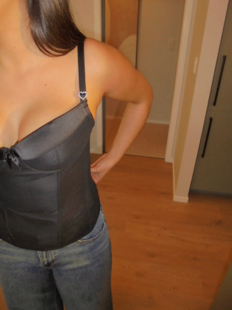 Vintage heart corset