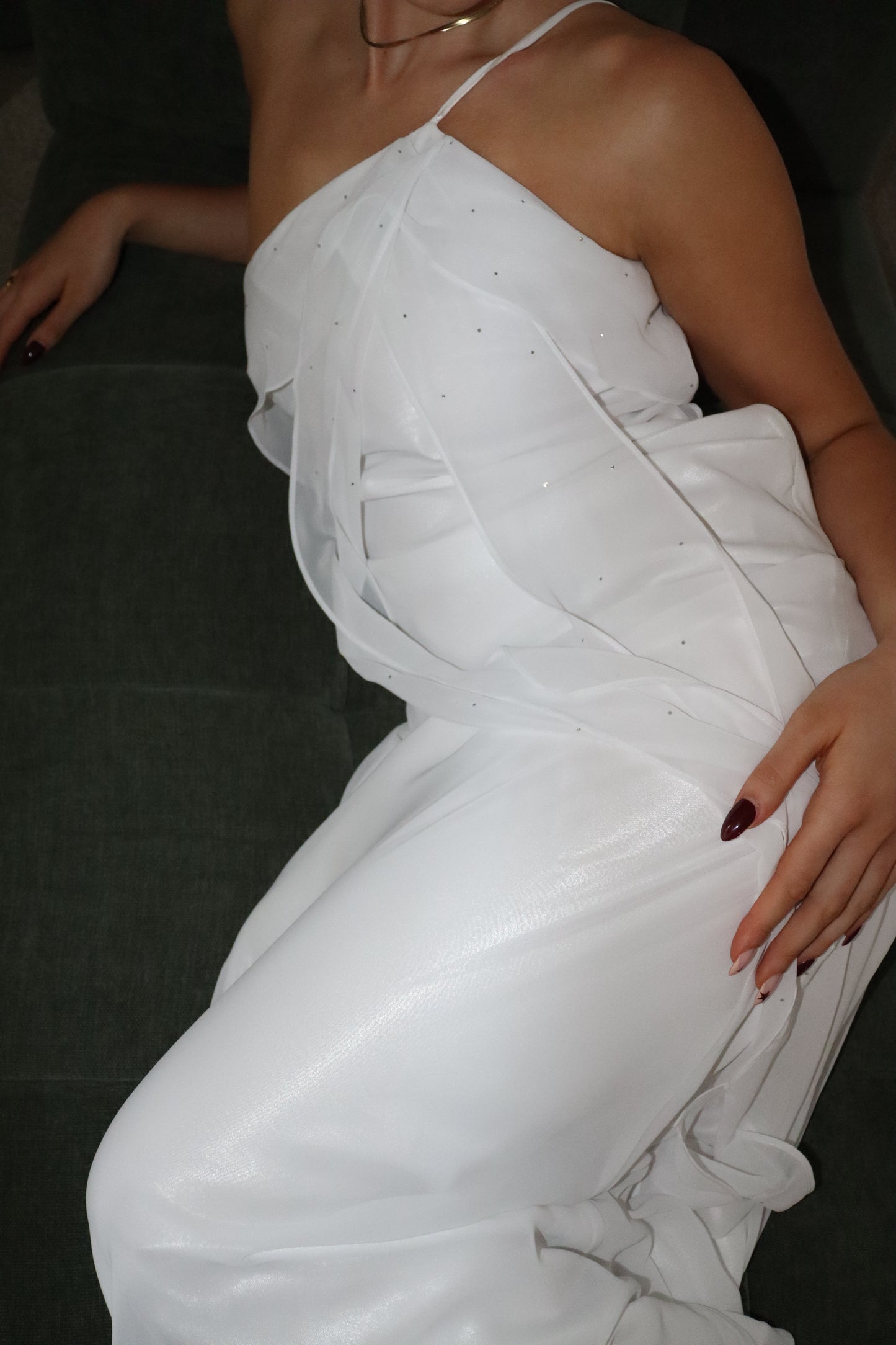 Vintage Crystal Gown