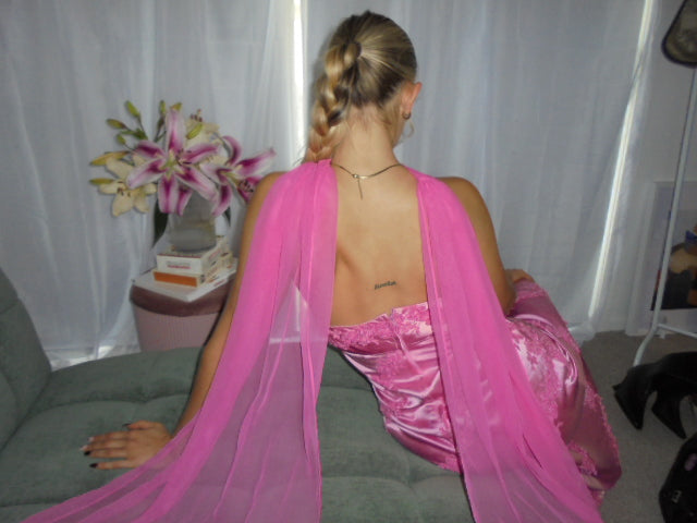 Vintage Cherry Blossom Gown