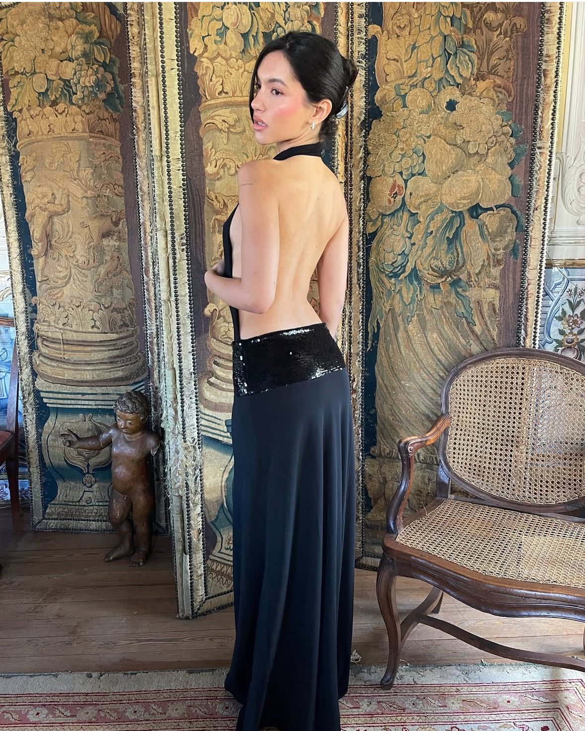 Adele Gown - Black