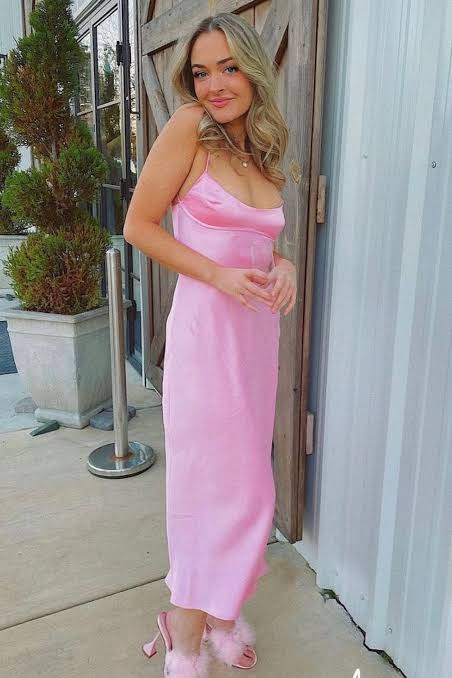 Zara - Satin effect midi