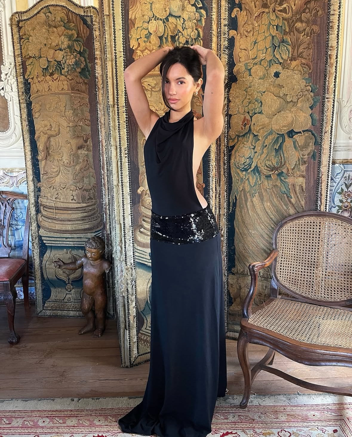 Adele Gown - Black