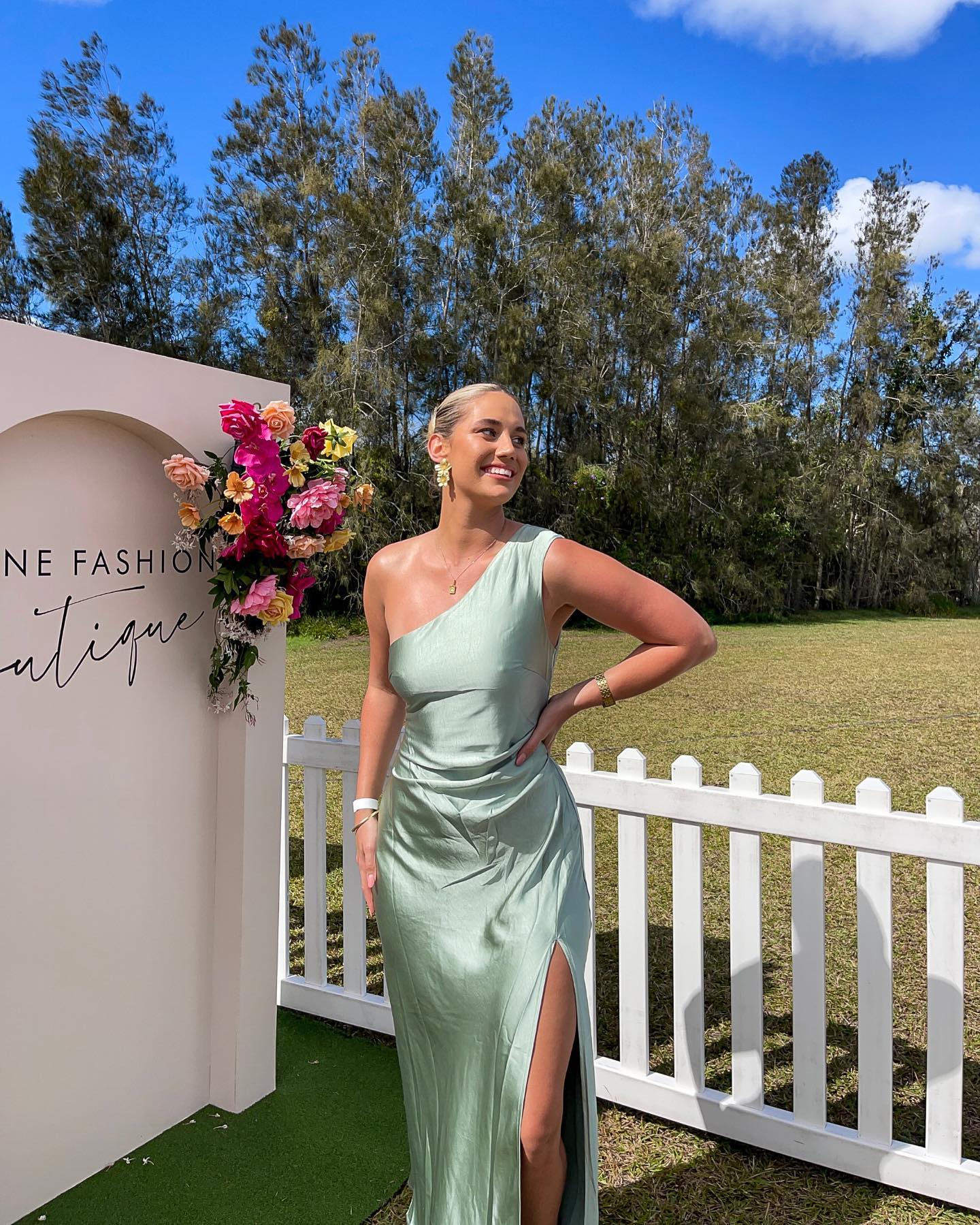 Victoria maxi dress - Sage