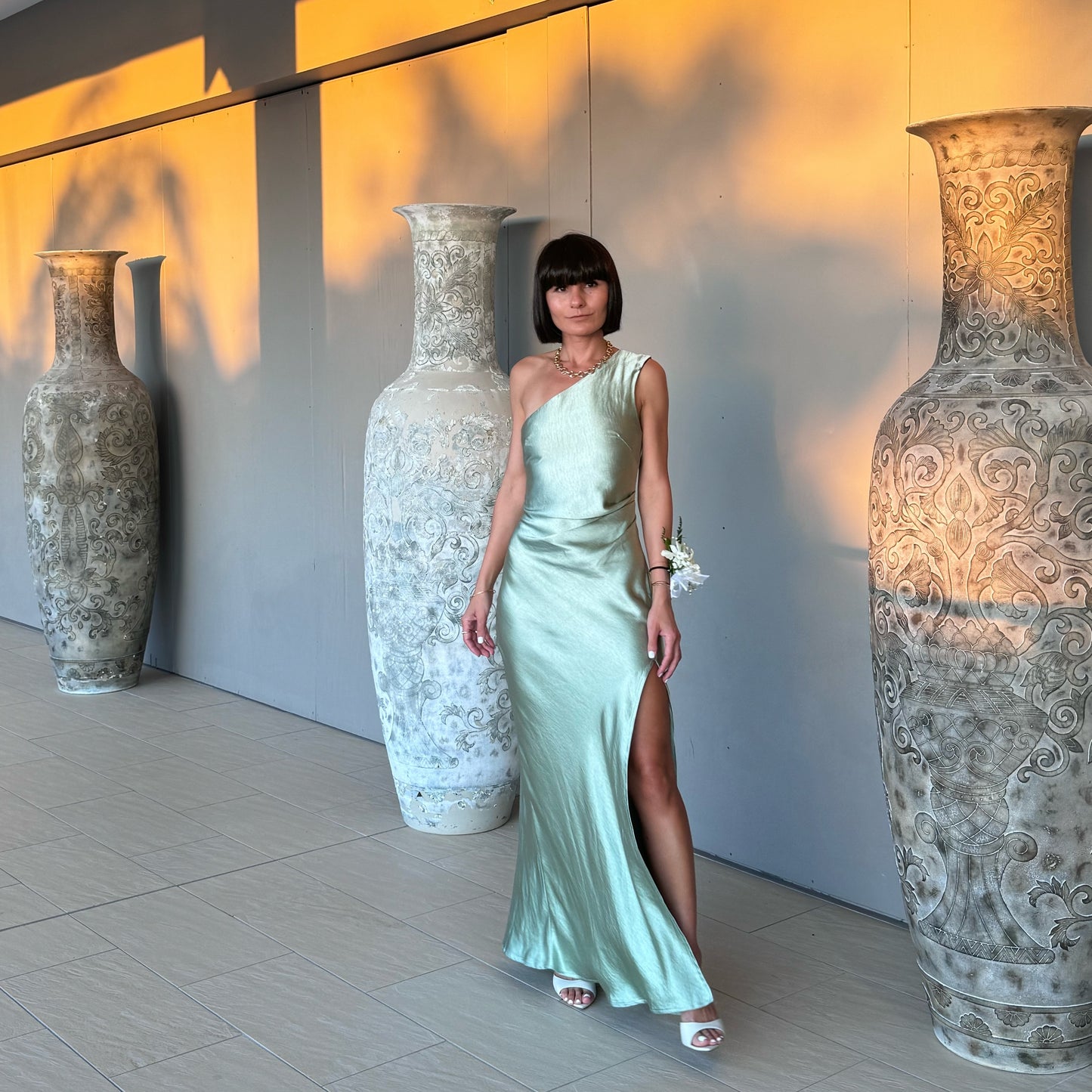 Victoria maxi dress - Sage
