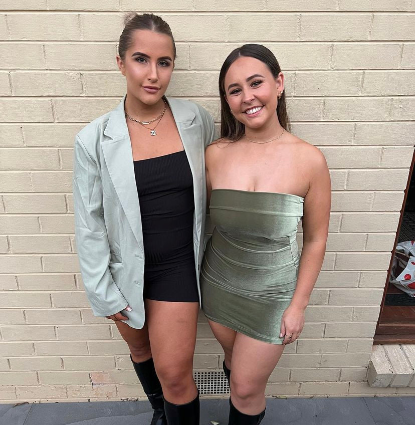 7th and York - Camryn Mini Dress Olive