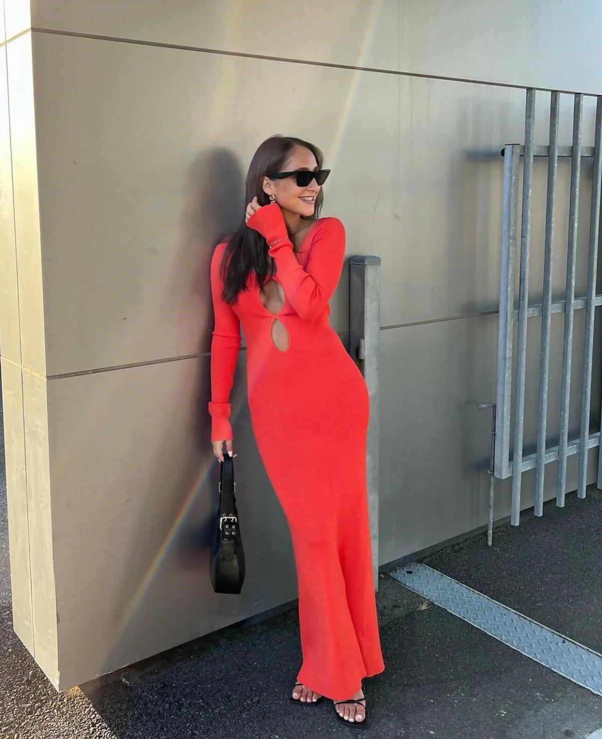 Sir the label - petit palace dress in cherrybomb