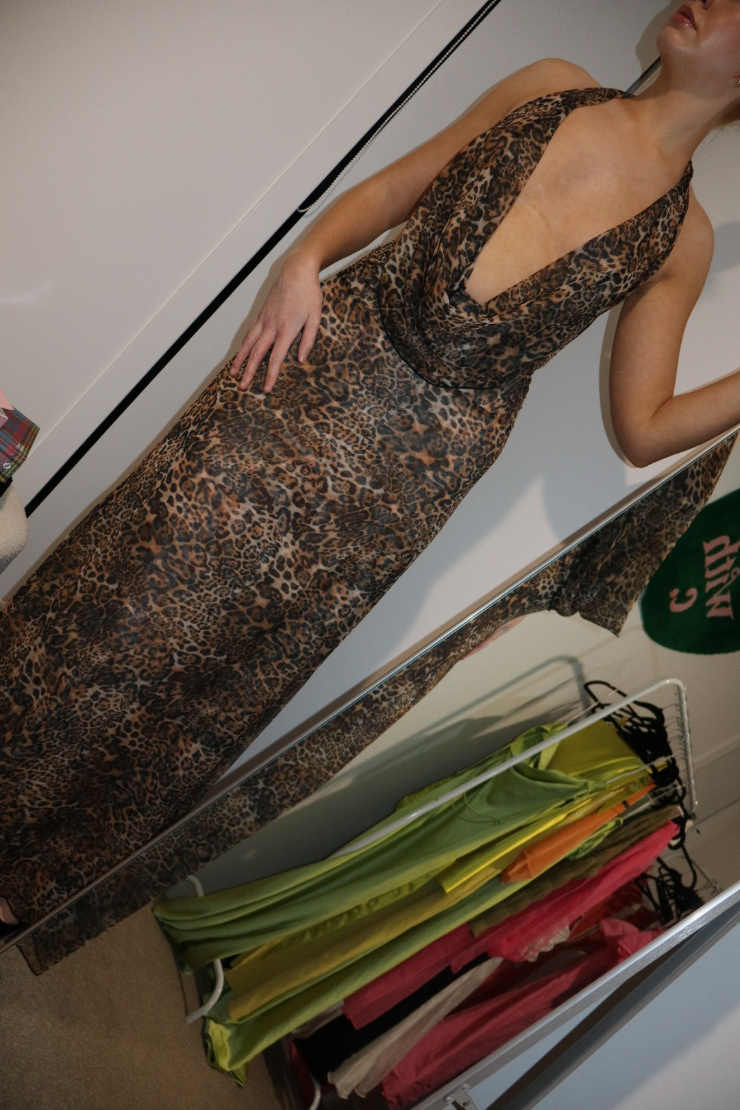 Pepper mayo - Elysia mesh maxi dress