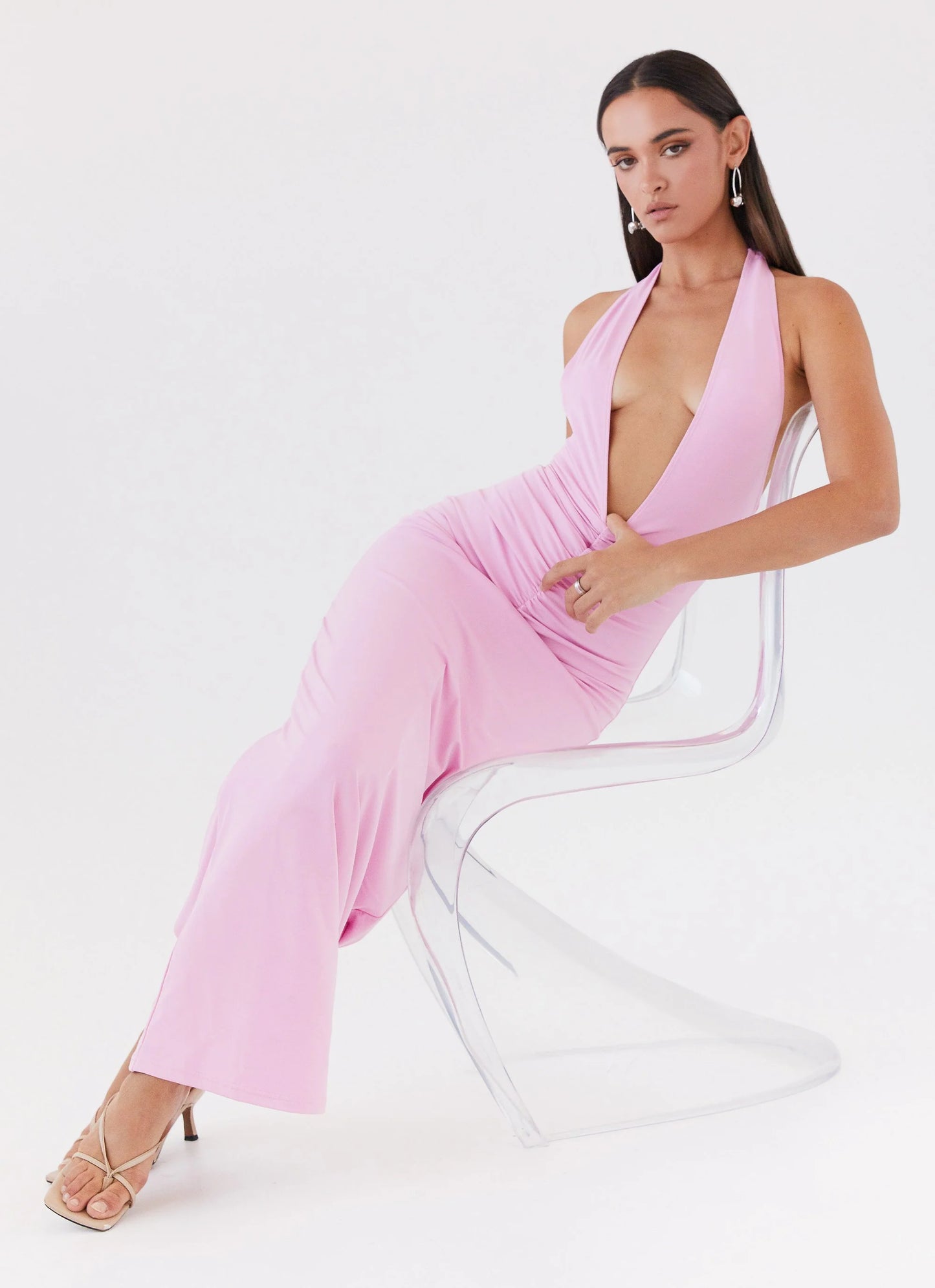 Peppermayo - Whisked away maxi pink