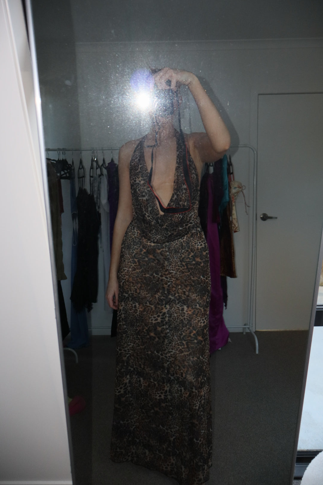 Pepper mayo - Elysia mesh maxi dress