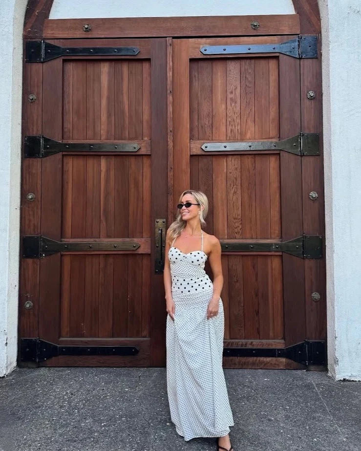 The Marguerite Halter maxi