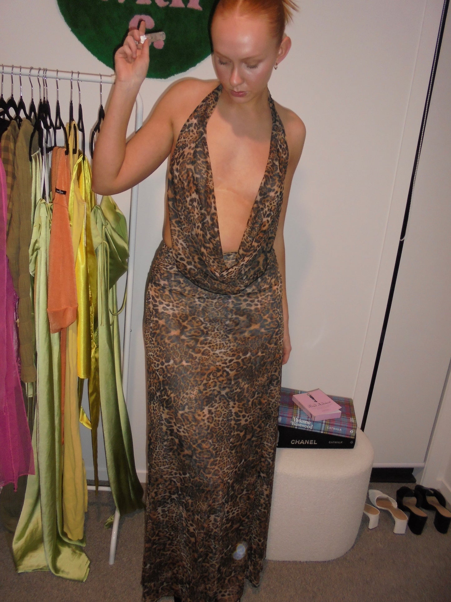 Pepper mayo - Elysia mesh maxi dress