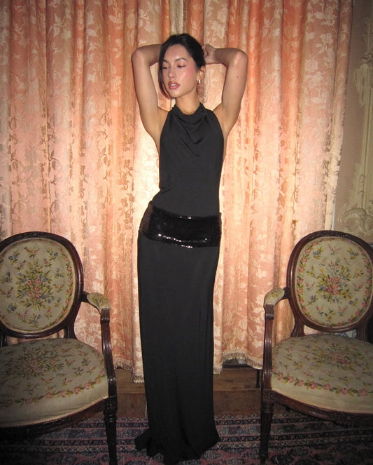 Adele Gown - Black