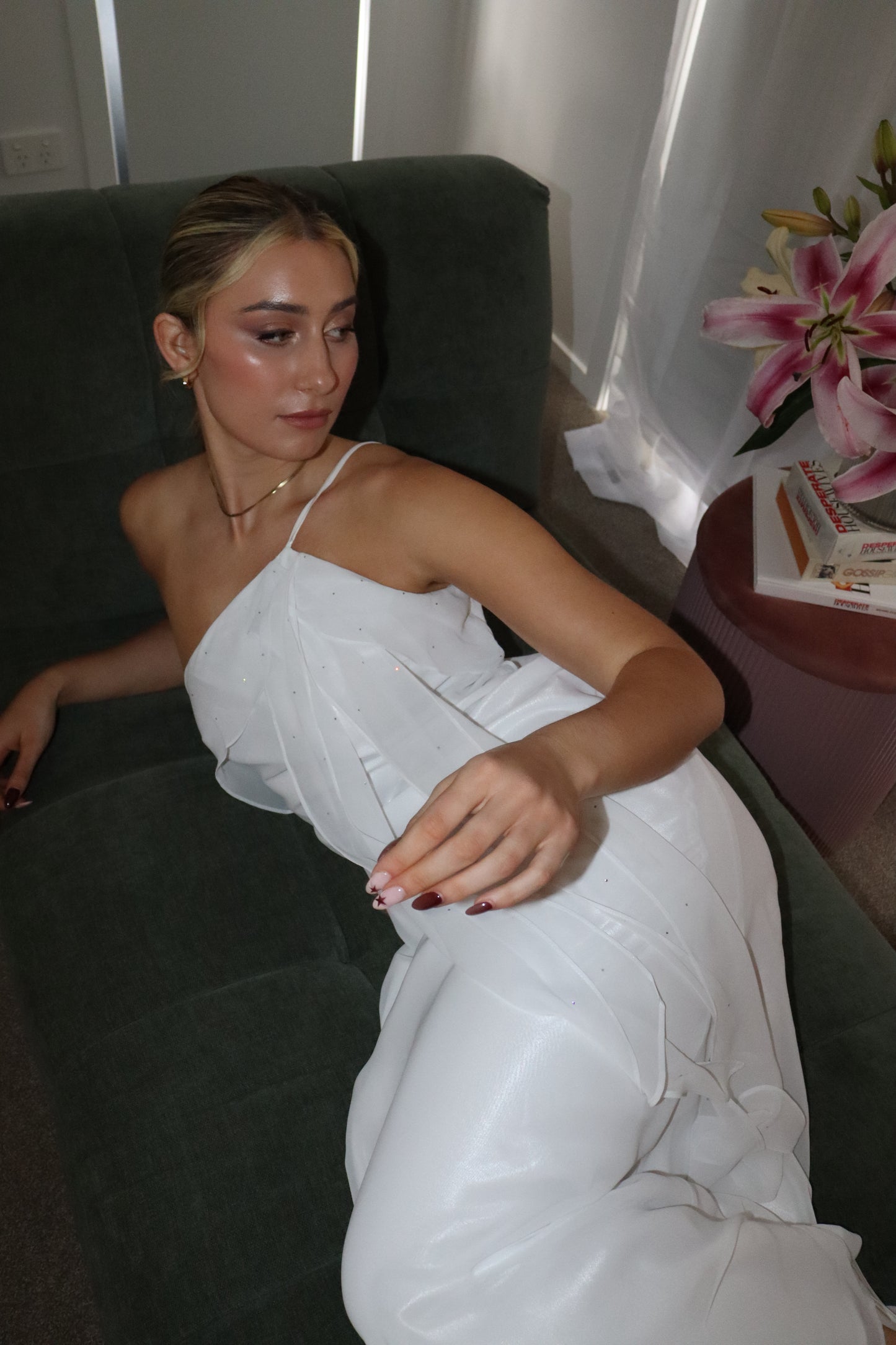 Vintage Crystal Gown