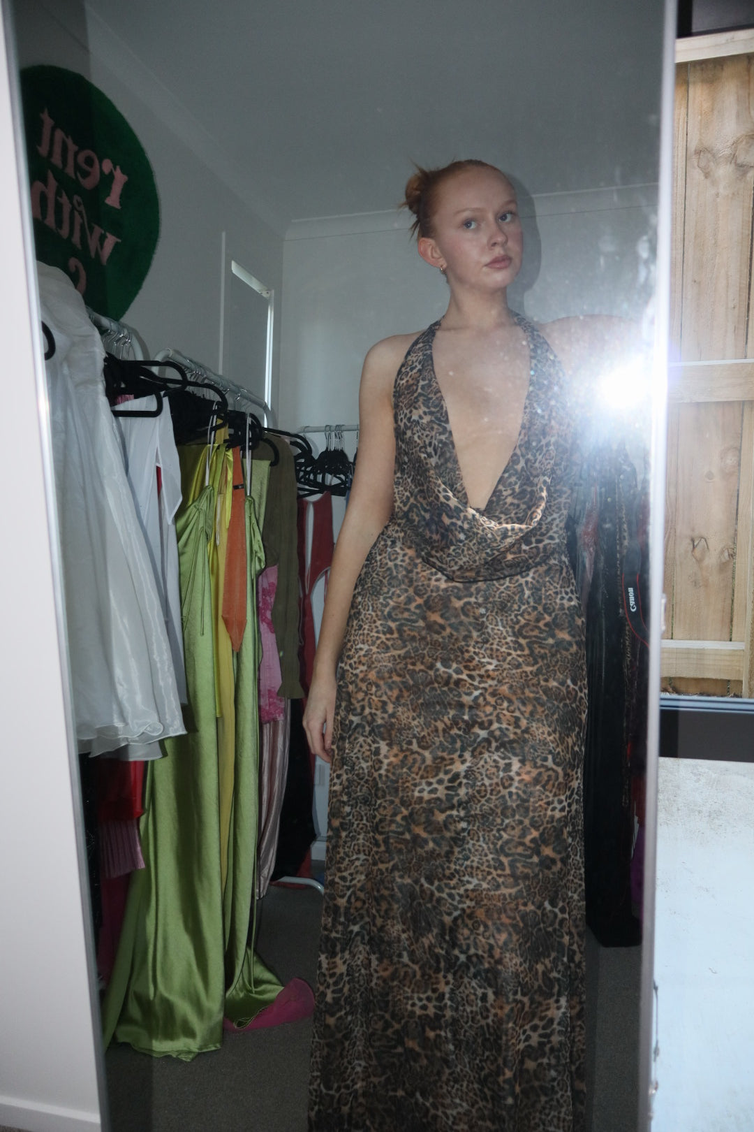Pepper mayo - Elysia mesh maxi dress
