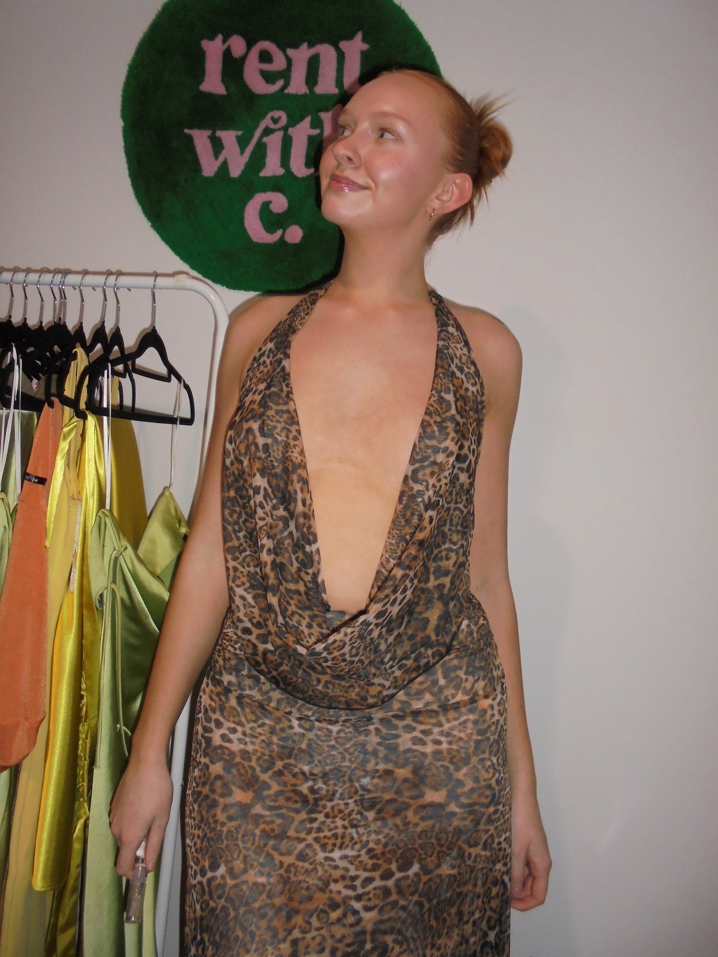 Pepper mayo - Elysia mesh maxi dress