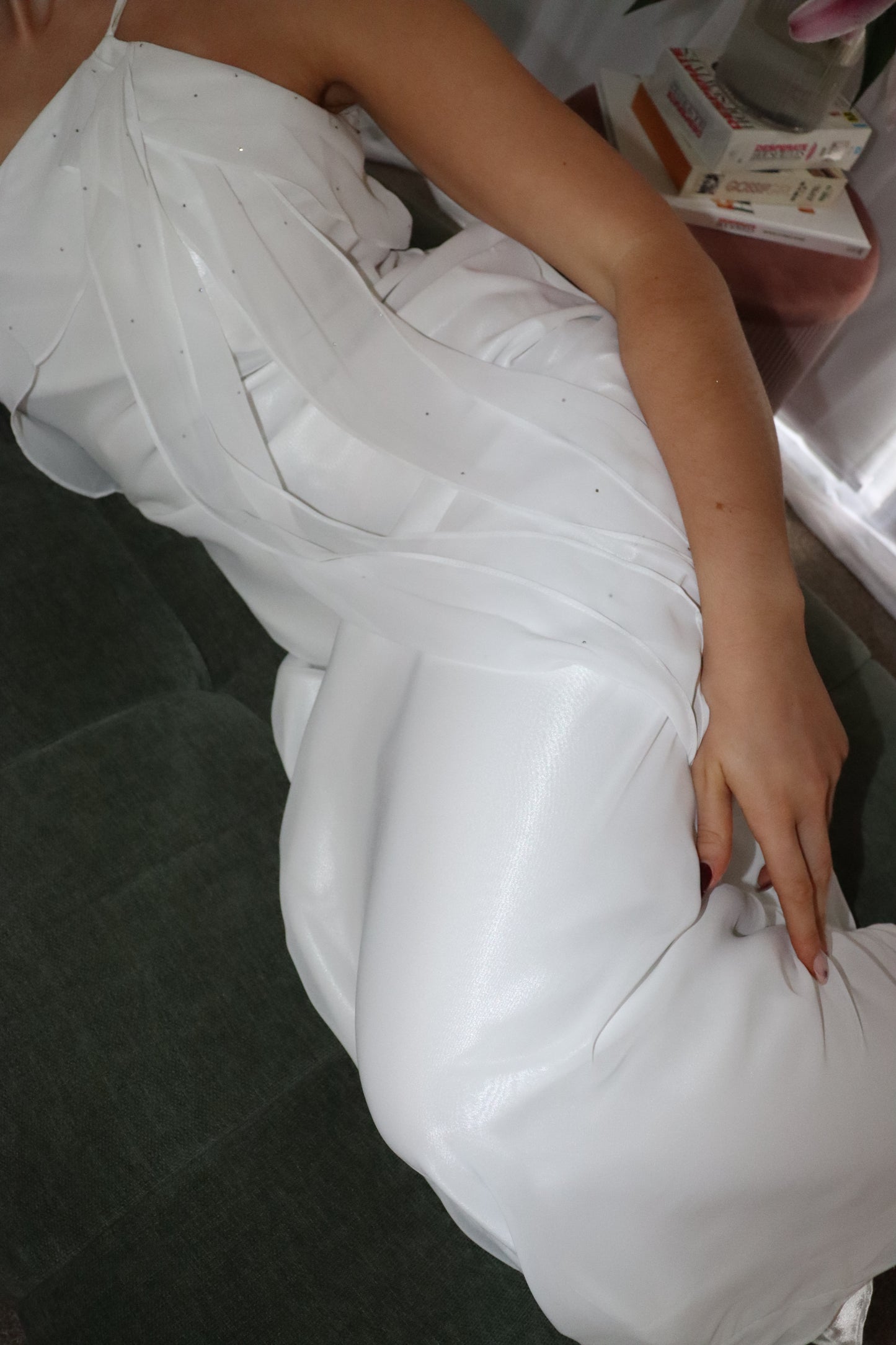 Vintage Crystal Gown