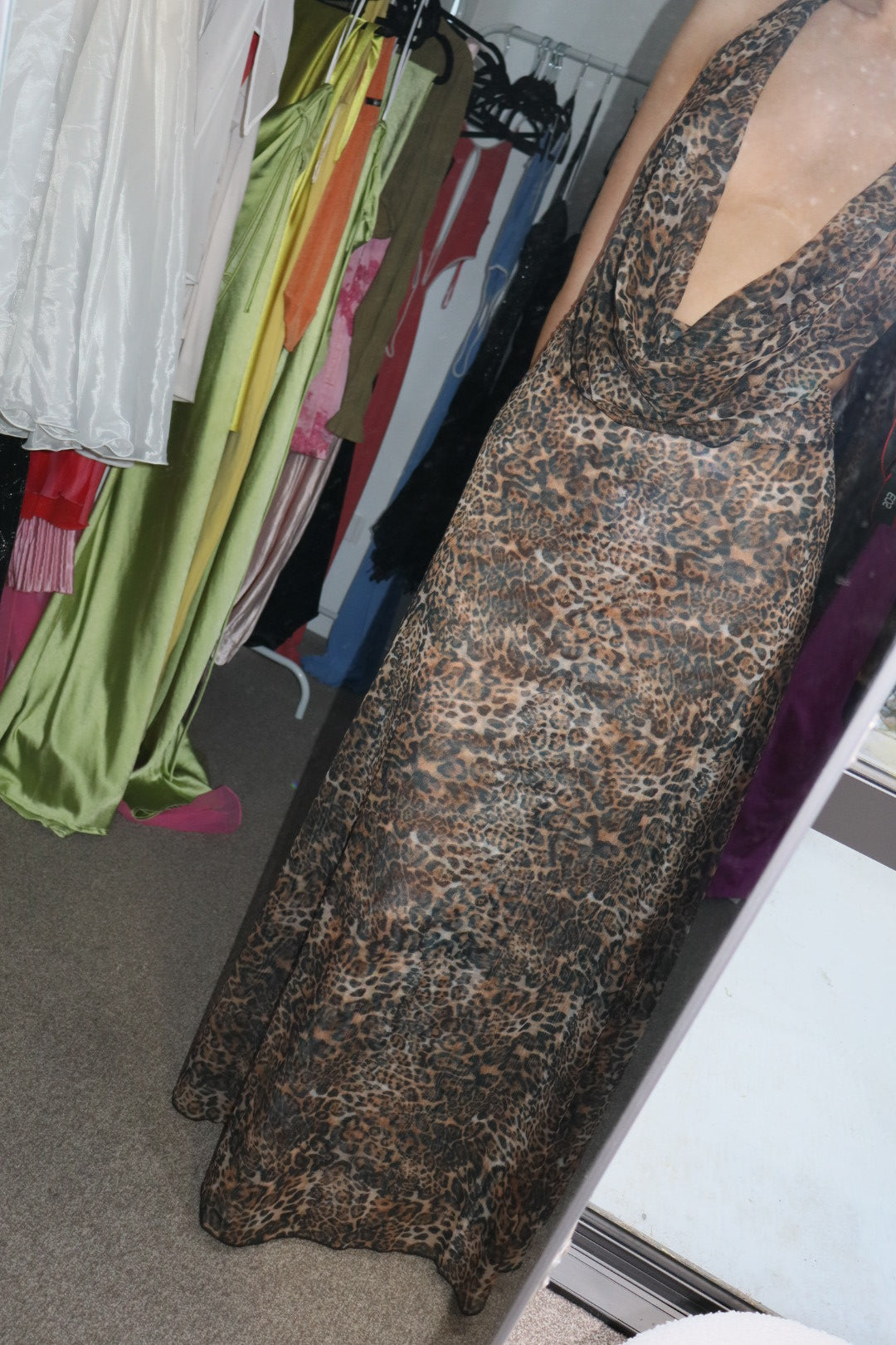 Pepper mayo - Elysia mesh maxi dress