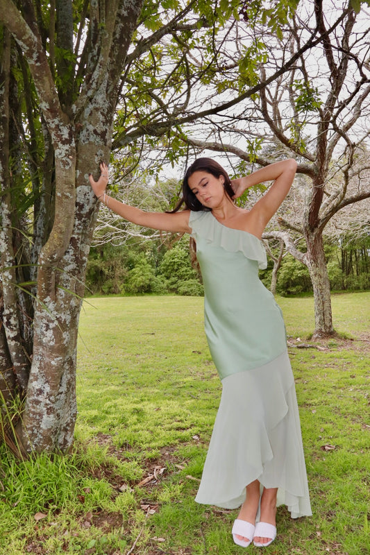 Green garden maxi