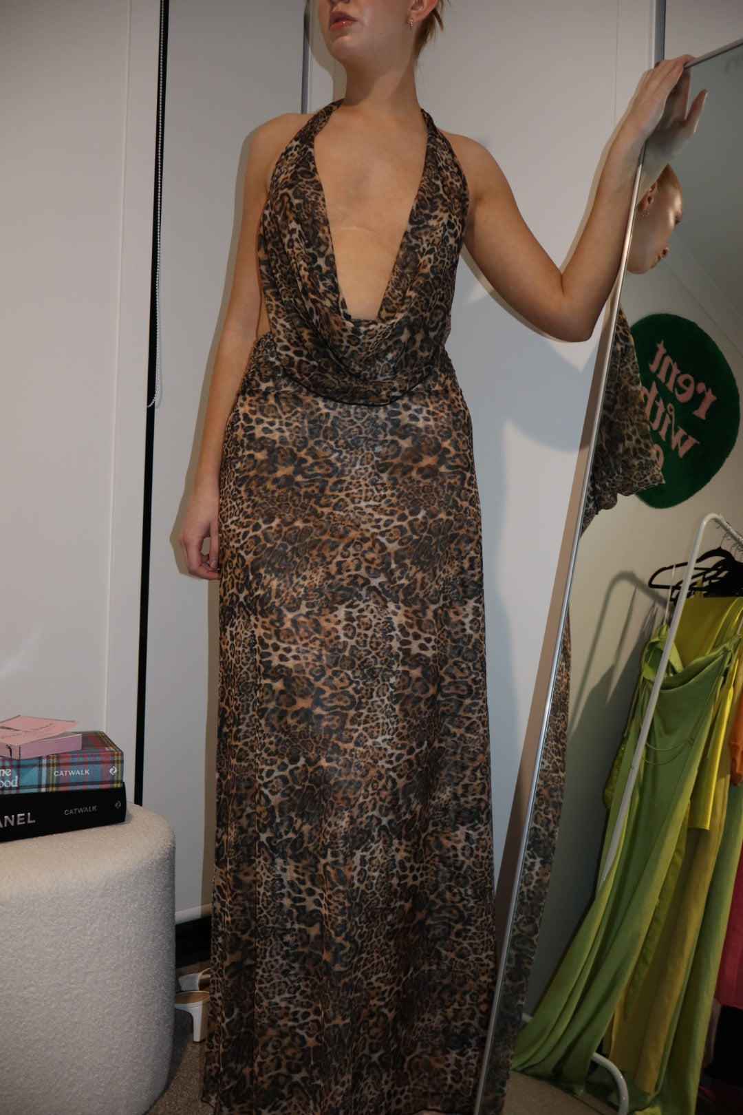 Pepper mayo - Elysia mesh maxi dress