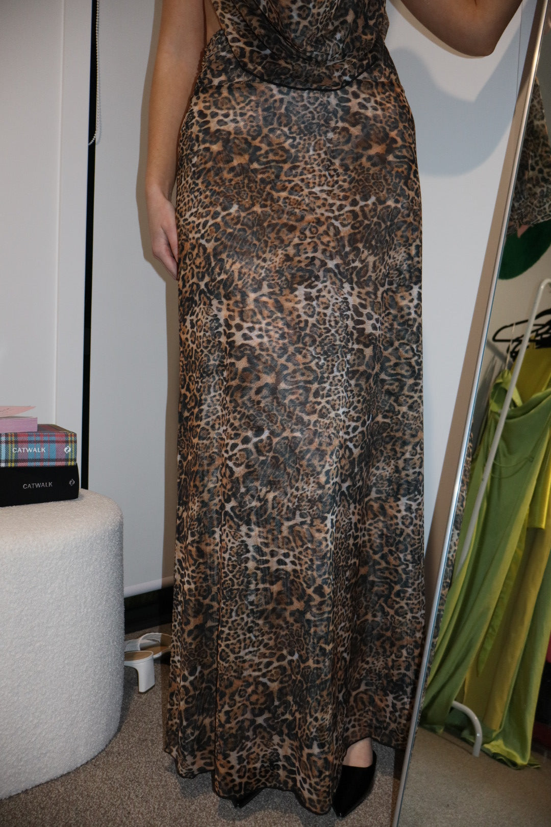 Pepper mayo - Elysia mesh maxi dress